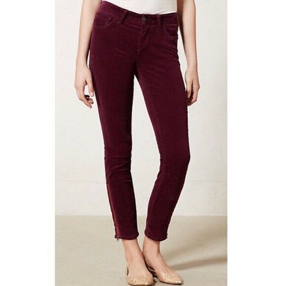 Pilcro & The Letterpress Stet Corduroy Ankle Zip